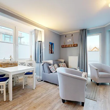 Strandnahe Mit Balkon, Residenz Bel Vital 19, Binz